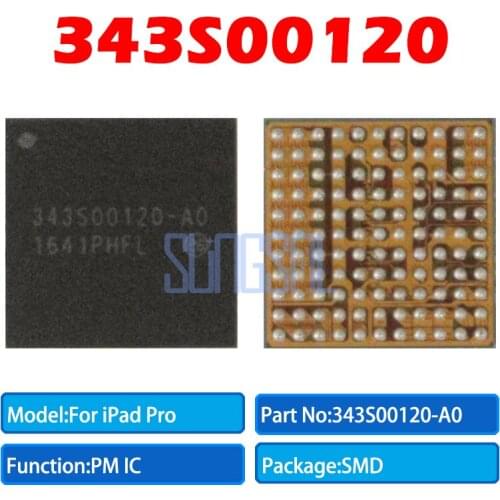 2pcs/lot 100% Original 343S00120 For iPad Pro Power IC For iPad Pro 10.5 Main Supply Chip