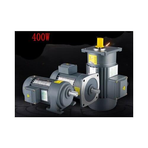 400W AC380V/AC220V vertical/horizontal shaft diameter: 22/28mm AC helical gear motor