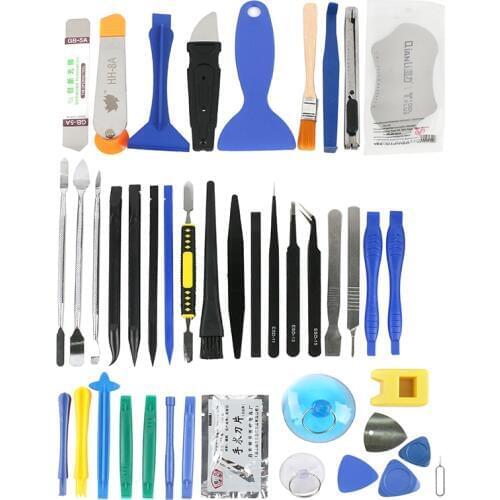 43 in 1 Screwdriver Opening Disassembly Pry Pliers Repair Tool Kit Set for Mobile Phone Smart iPad PC Notebook Laptop Tablet Wat