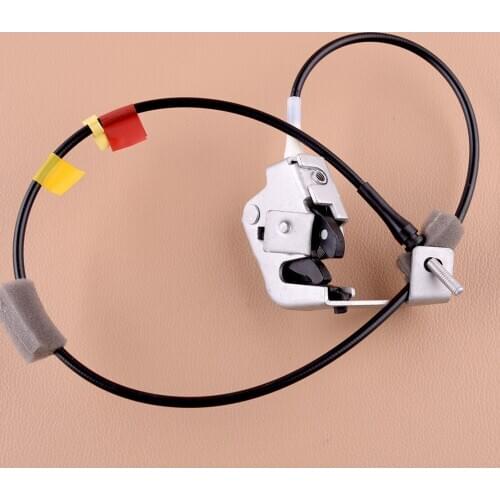 6L3Z-18264A27-A Rear Left Door Upper Latch Lock Assembly with Cable Fit for Ford F-150 F250