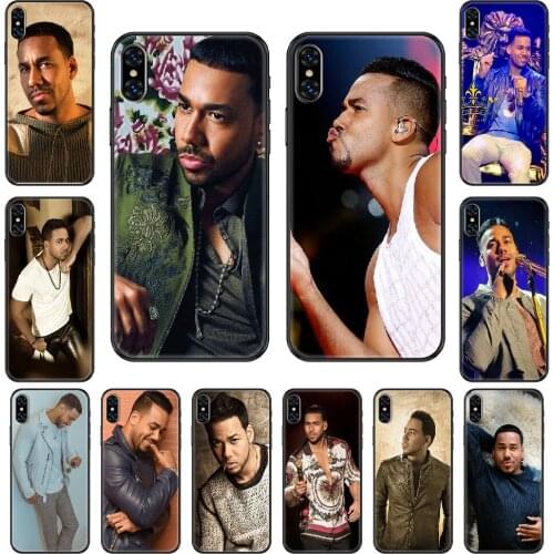 Latin singer Romeo Santos Phone Case Cover Hull For iphone 5 5s se 2 6 6s 7 8 12 mini plus X XS XR 11 PRO MAX black fashion