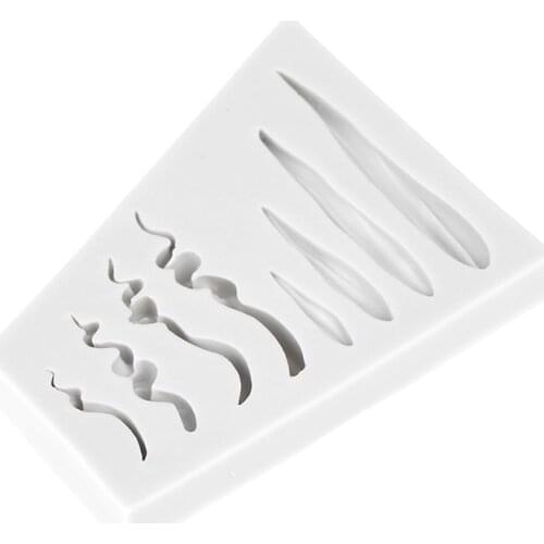 DIY 3D Doll Hair Mould Baby Face Fondant Mold Cake Decoration Chocolate Mold Silicone Cake Mold Custom bake Tool High Quality