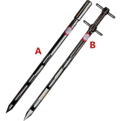 304 Stainless Steel Double Layer Rotary Powder Sampling Tube Cement/Powder/Solid Sampler Y