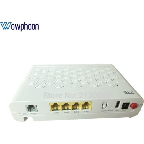 ZTE F660 GPON ONU ONT with 1GE+ 3FE+ TEL+ USB+ Wifi English version modem router ont zte