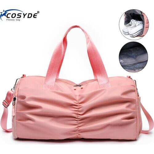 New Yoga Mat Bag Gym Fitness Bag Men And Women Training Sports Bag Travel Gymnastics Nylon Outdoor Sports Sporttas 2020 Fashion