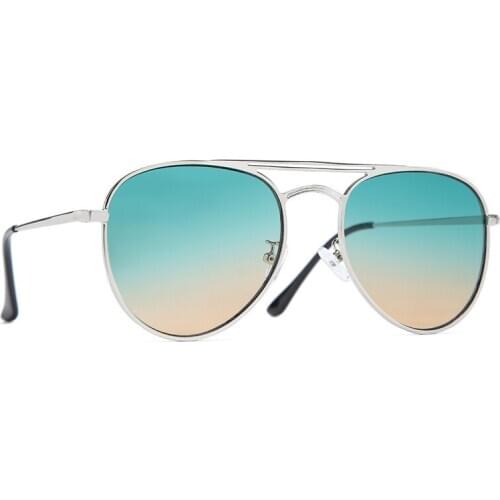 Retro Oval Sunglasses Men Metal Frame Goggles Eyewear for Women Outdoor Club Double Beam Ladies Gafas 7054DF