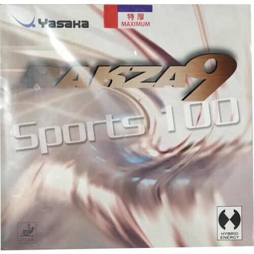 Original Yasaka RAKZA 9 RK9 B-80 table tennis rubber table tennis rackets cake sponge racquet sports indoor sports