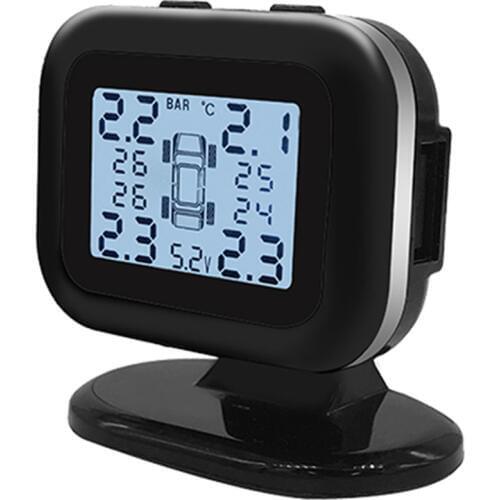 Tire Pressure Monitoring System TPMS Gauge Universal Tire Monitor Tire Pressure Control System Tire Pressure Monitor Low Energy