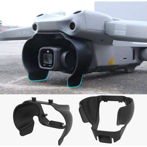 2021 Lens Sun Hood for DJI Mavic Air 2 Lens Cover Sun Visor Sunshade Anti-glare Gimbal Camera Protection Guard Drone Accessories