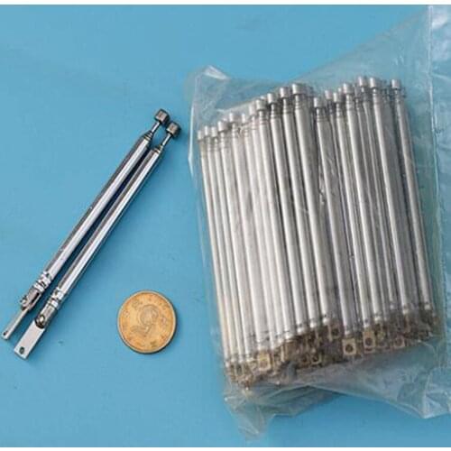 Telescopic antenna 4 section electric media remote control alarm toy car radio model airplane antenna