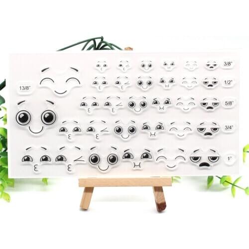 YPP CRAFT Face Transparent Clear Silicone Stamp/Seal for DIY scrapbooking/photo album Decorative clear stamp