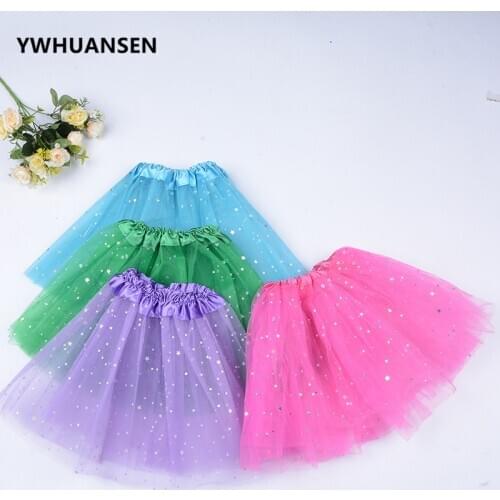 Юбки для девочек YWHUANSEN China At AliExpress