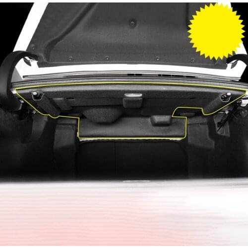 Trunk soundproof cotton tail box insulation stop shock sound absorbing cotton modified special For Toyota Avalon 2019 2020