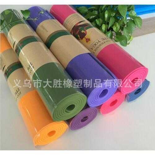 12pcs/lot Eco-friendly TPE yoga matsThick Exercise Fitness Physio Pilates Gym Mats 183*61*0.6cm PROFFESSIONAL QUALITY