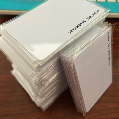 125KHz TK4100 ID smart rfid ID card for access control system and Time Attendance llaveros 100pcs a lot free shipping