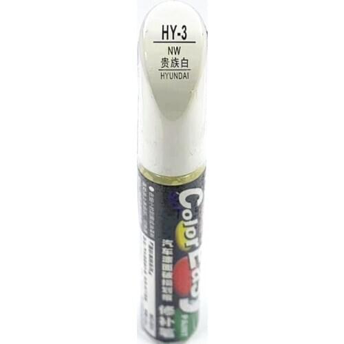 Car scratch repair pen, auto paint pen for Hyundai IX35 IX25 Elantra Accent I30 Verna Tucson Sonata Santafe,HY-3