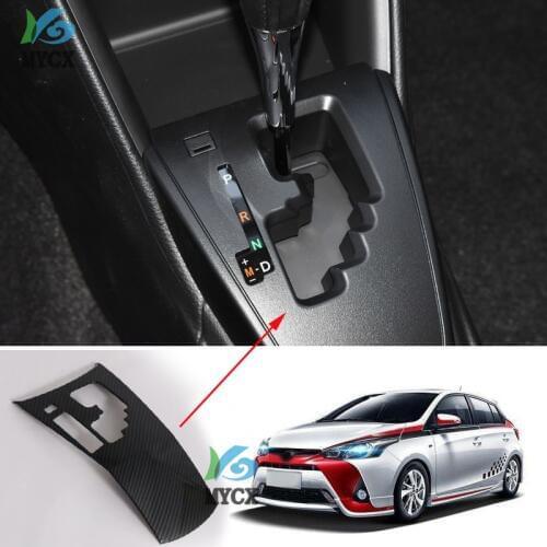For Toyota Yaris XP150 2019 2020 Center Console Gear Shift Box Panel Cover Trim Interior Accessories Styling ABS