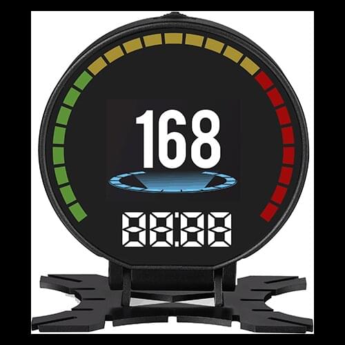 Head Up Display Speed Projector Ecu Fault Detection Speedometer Turning Light Gear Guide Battery Display For Most Car Models P15