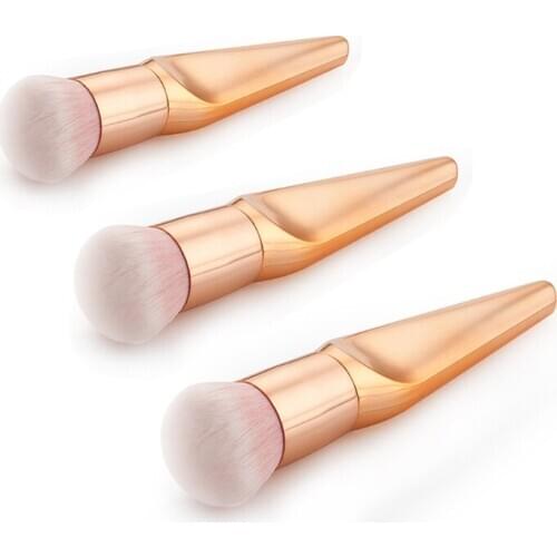Rose Gold Makeup Brushes Professional Cosmetics Powder Foundation Brushes High Quality Face Beauty Makeup Brushes Make Up Tools