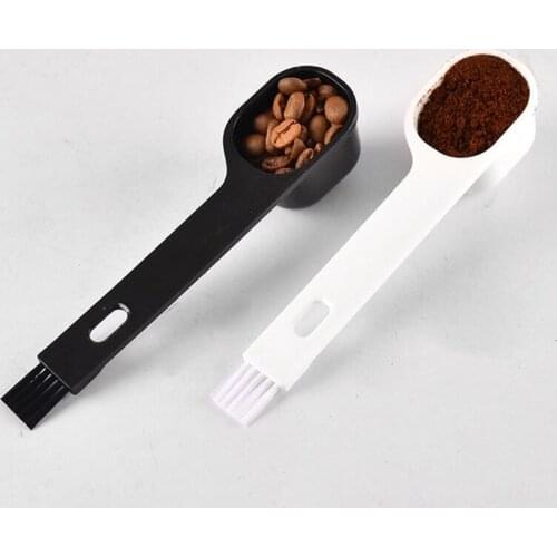 MLGB Tea Shop Spoon Stirring Rod Spoon Pearl Milk Fruit Powder Coffee Bean Coffee Spoon for Coffee Shop Black White