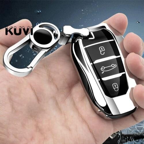 Soft TPU Car Remote Key Case Cover Shell For Peugeot 308 408 508 2008 3008 4008 5008 Citroen C4 C4L C6 C3-XR Picasso DS3 DS4 DS5