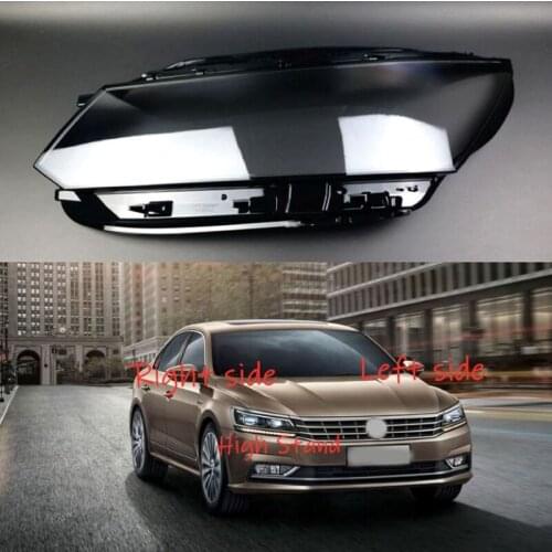 Car Headlamp Lens For Volkswagen VW Passat 2016 2017 2018 Car Headlight cover Headlamp Lens Auto Shell Cover