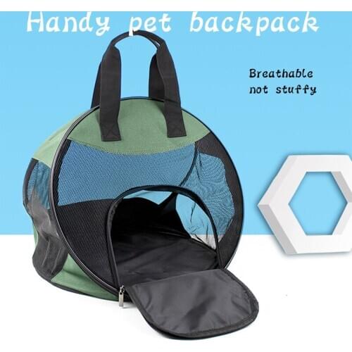 Pet Carrier Foldable Slings Bags Handbag Portable Outdoor Travel Bags For Small Dog Cats Breathable Mesh Backpack Pet Supplies