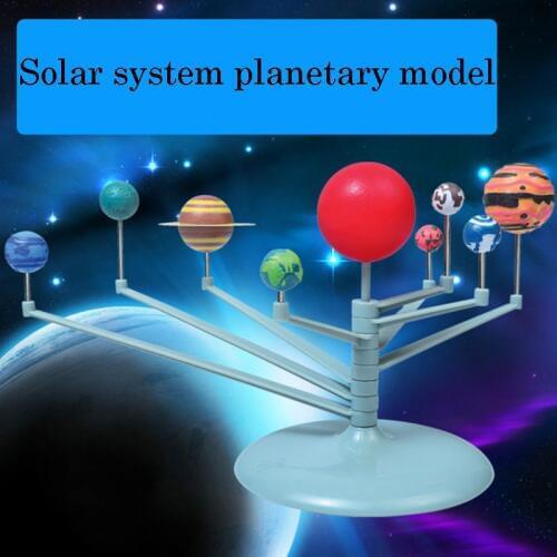 Nine Planets In The Solar System Planetarium Painting Science Teaching Diy Model Astronomy Office World Globe Children Education