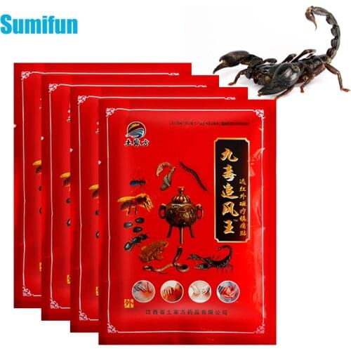 32pcs Pain Relief Patches for Joint Back Shoulder Knee Leg Muscle Rheumatism Arthritis Treatment Chinese Herbal Medical Plaster