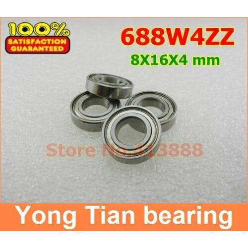 High Quality 688A MR618/8 688 OPEN 688W4 688ZZW4 8*16*4 mm deep groove ball bearing ABEC-5 688K