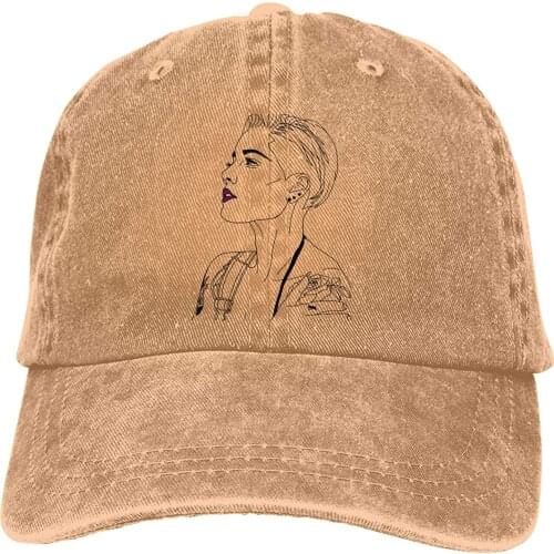Halsey Adjustable Unisex Hat Baseball Caps Natural