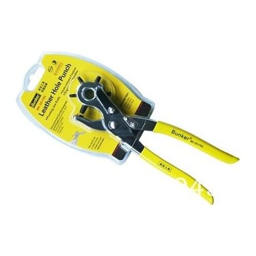 Revolving leather belt plier punch, belt hole punching plier, household punch for leather belt Physics