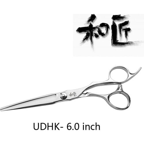 Japan "WASHOU" Professional Barber Shop Salon Scissors Of Japanese Powder Alloy 6.0 Inch High Quality Hair Cutting Shears W-7