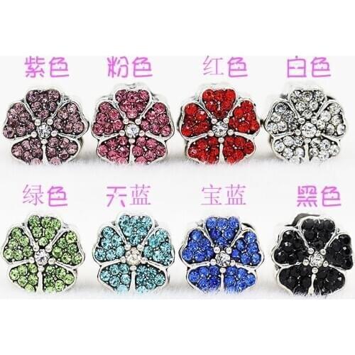 Handmdorae DIY jewelry accessories dora new Bracelet perforated five petal flower love point crystal bedoras wholesale
