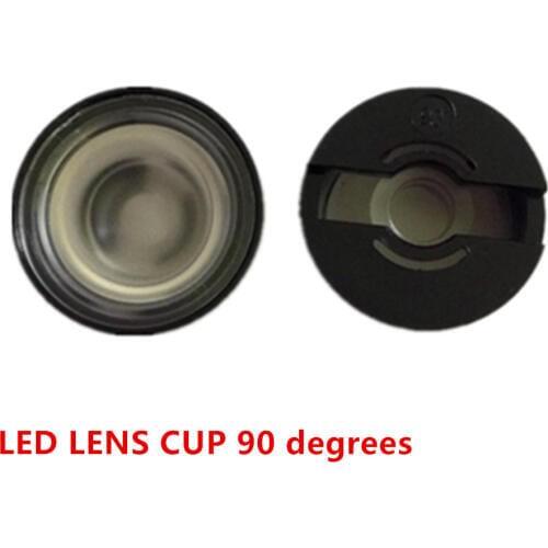 10PCS/lot 90 degrees LED lens 23mm diameter use for 3.6mm CCTV camera lens surveillance accessory