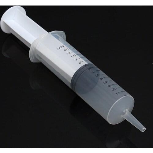 100ml/150ml Plastic Reusable Big Large Hydroponics Nutrient Sterile Health Measuring Syringe Tools Cat Feeding Acc
