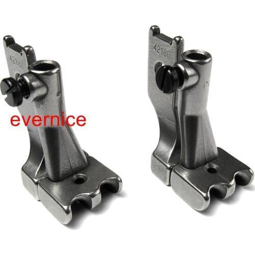 2 Sets/Size Double Welting Feet For Pfaff 145 195 335 545 1240 1245 42180+42181