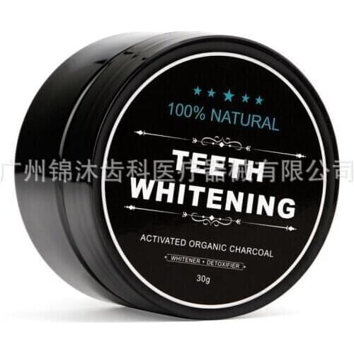 200pcs Daily Use 30g Teeth Whitening Scaling Powder Oral Hygiene Cleaning Packing Premium Activated Bamboo Charcoal tool