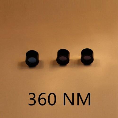 360 NM Narrow band filter color filter manufacturers direct support processing custom optical coating