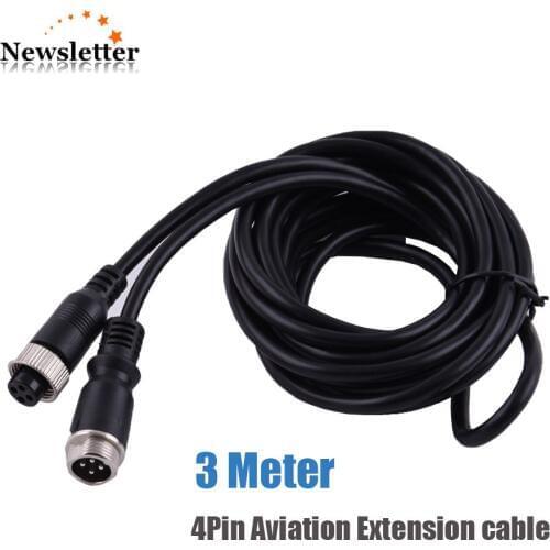 3M 4 pin Aviation Connector camera cable