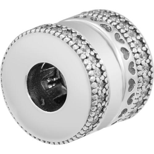 Beads FOR Jewelry Making DIY Sterling-Silver-Jewelry Spinning Hearts Bead Charm Silver 925 Original Berloque Perles Charm