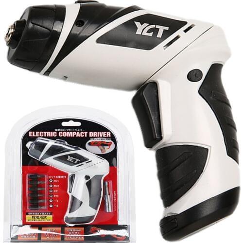 Q86 household rechargeable drill small dry battery electric screwdriver rechargeable drill screwdriver