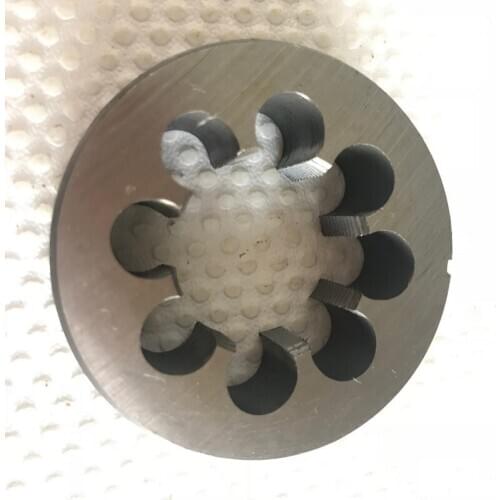 Free shipping of 1PC 9sicr made UNC 1-1/4"-7 manual die Threading tool for processing steel iron aluminum copper workpiece