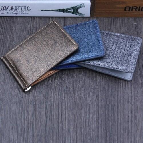 Fashion Men Bifold Business Leather Wallet ID Credit Card Holder Purse Pockets Cash Money Bag