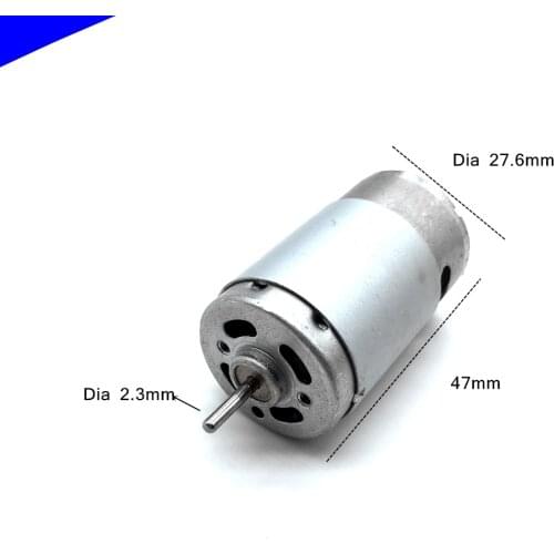 390 High Speed Strong Magnetic Motor,Electric Drill Motor 6-24V