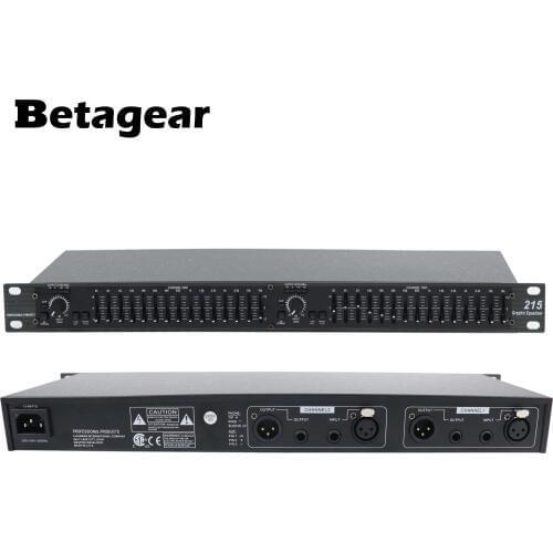 Professional audio equalizer eq215 Dual 15 Band Graphic Equalizer Power equalizer dj equipment professional sound equipment