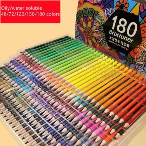 Professional Color Pencils Set Watercolor Drawing colored pencils wood colour coloured pencils kids gift School Art Supplies