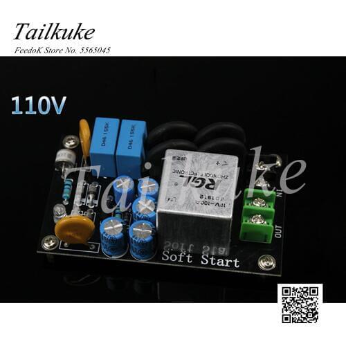 110V Lightning Protection Power Soft Starter Board High Power 100A High Current Relay
