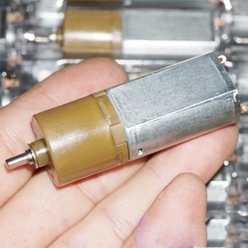 Mini 1722 Coreless Gear Unlock Motor DC 3V-6V 58RPM High Torque Full Metal Gear Reducer Diy Electric Lock Cylinder Accessories