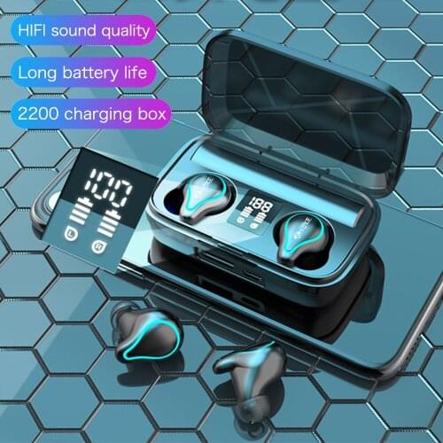 SK1 TWS Bluetooth Earphone Touch Wireless Headphones Sports Waterproof Earbuds Gaming Headset With Mic For IPhone Xiaomi Samsung